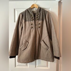 Gentle Fawn tan peacoat